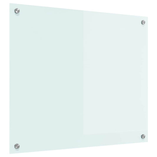 Kitchen Backsplash Milk 70 x 60 cm Tempered Glass