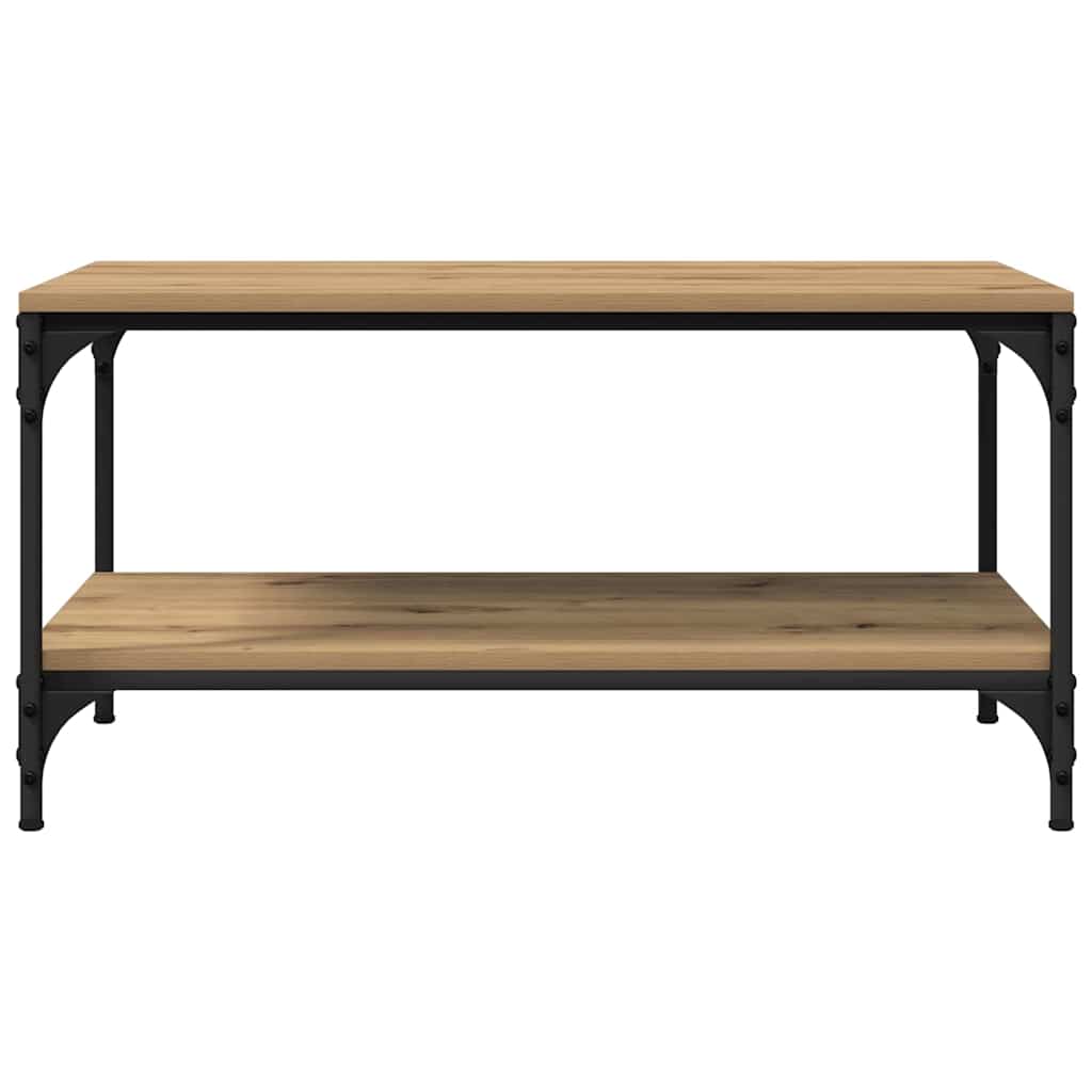 Coffee Table Artisan oak 80 x 50 x 40 cm Engineered wood