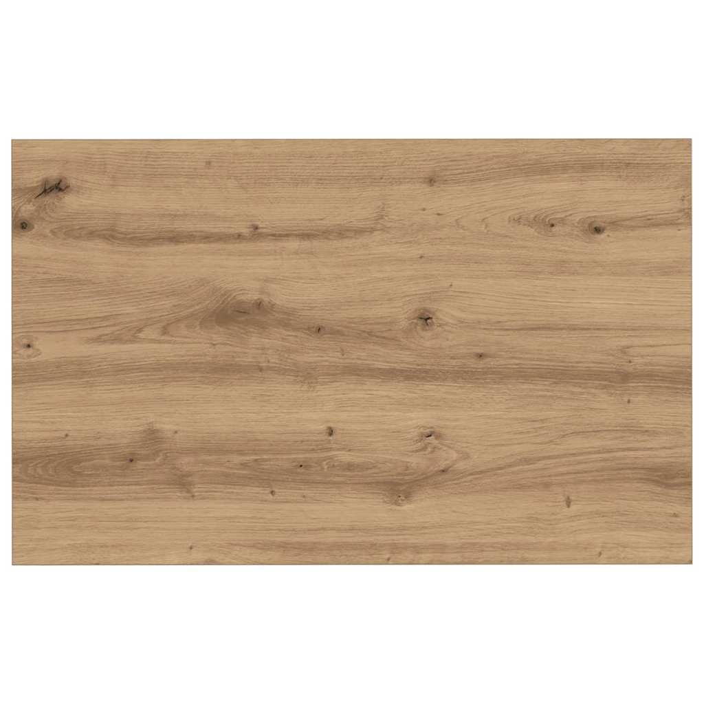 Coffee Table Artisan oak 80 x 50 x 40 cm Engineered wood