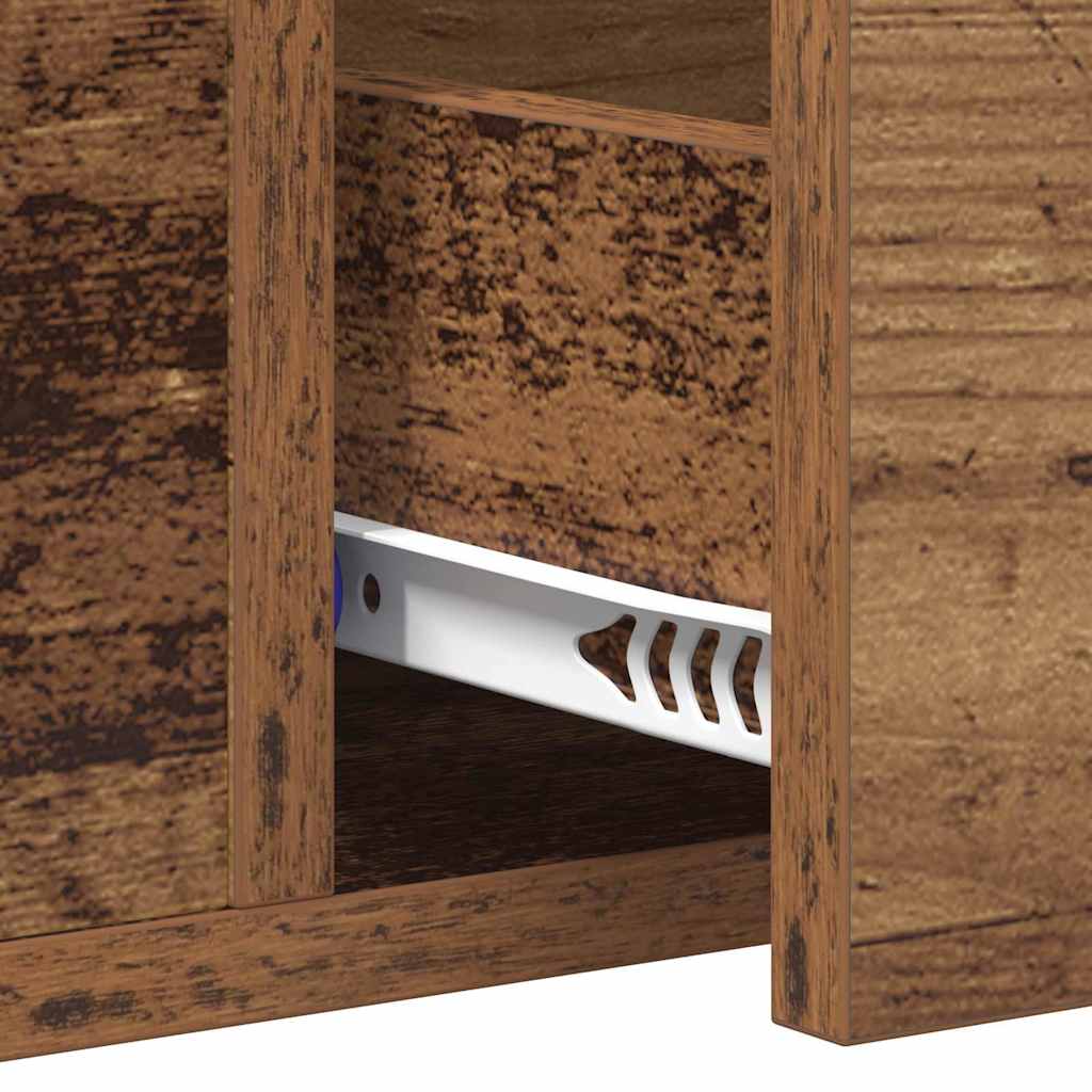 Console Table Old wood 100 x 34.5 x 75 cm Engineered wood