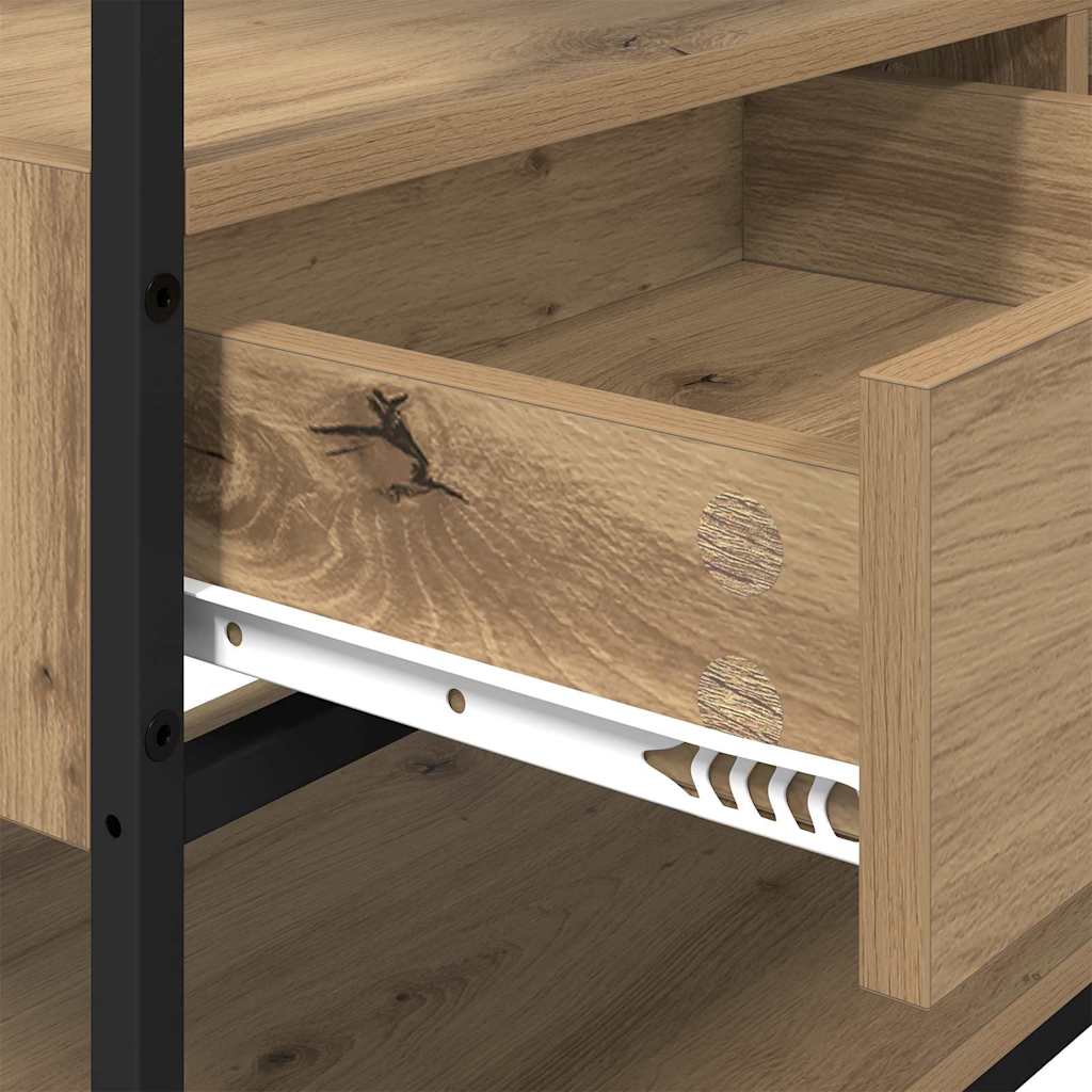 Wardrobe Artisan oak 89 x 39 x 184.5 cm Engineered wood