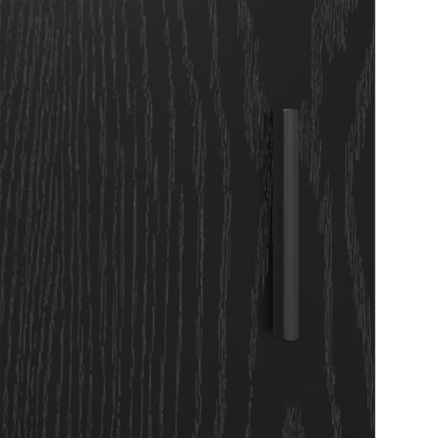 Bathroom Cabinet Black Oak 80 x 33 x 60 cm Engineered Wood
