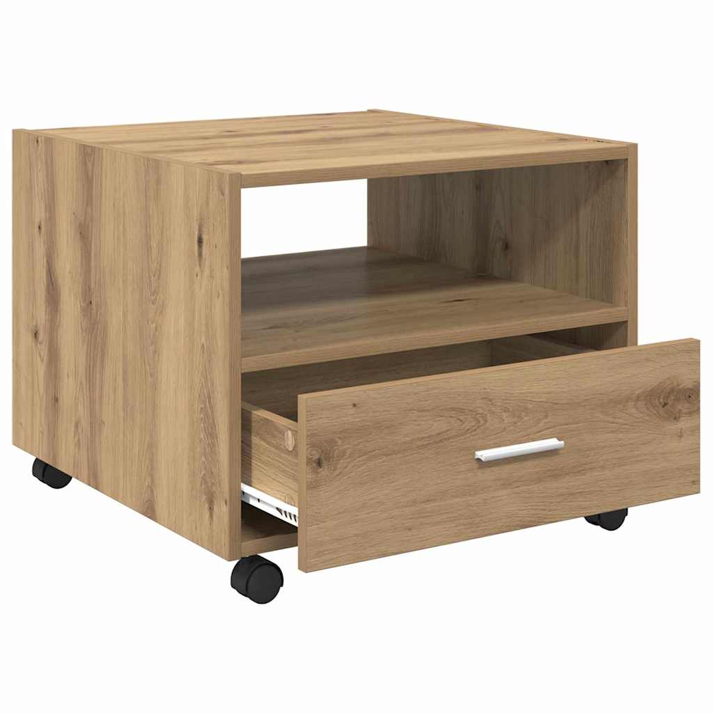 Coffee Table Artisan oak 55 x 55 x 45 cm Engineered wood