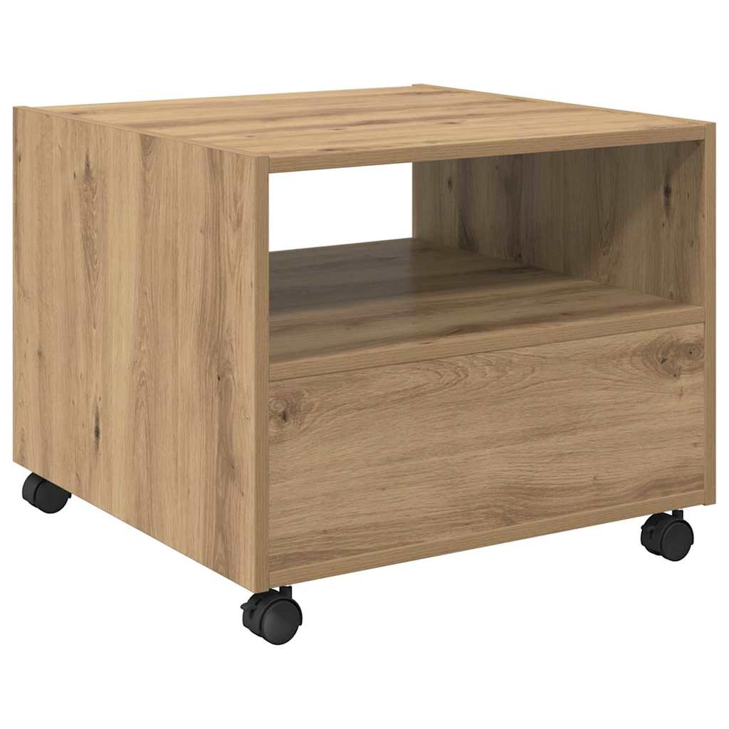 Coffee Table Artisan oak 55 x 55 x 45 cm Engineered wood