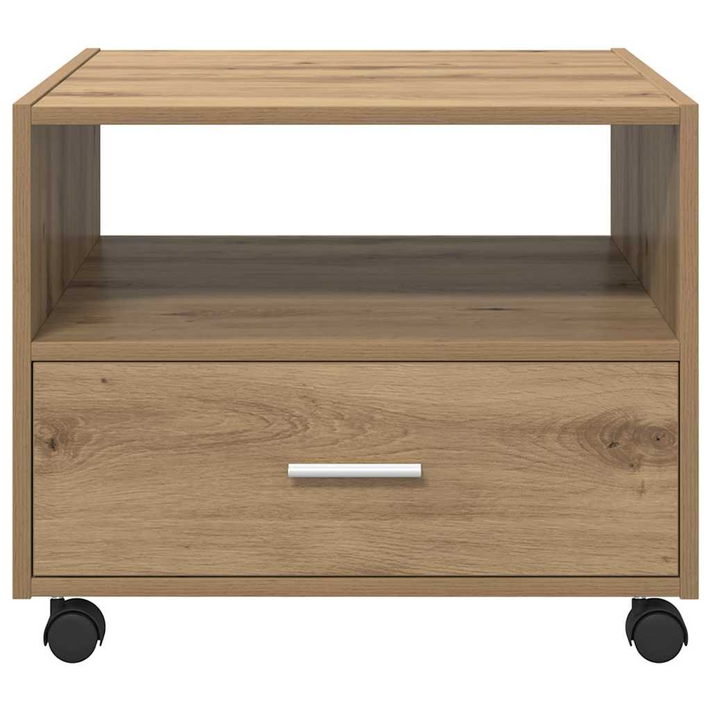 Coffee Table Artisan oak 55 x 55 x 45 cm Engineered wood