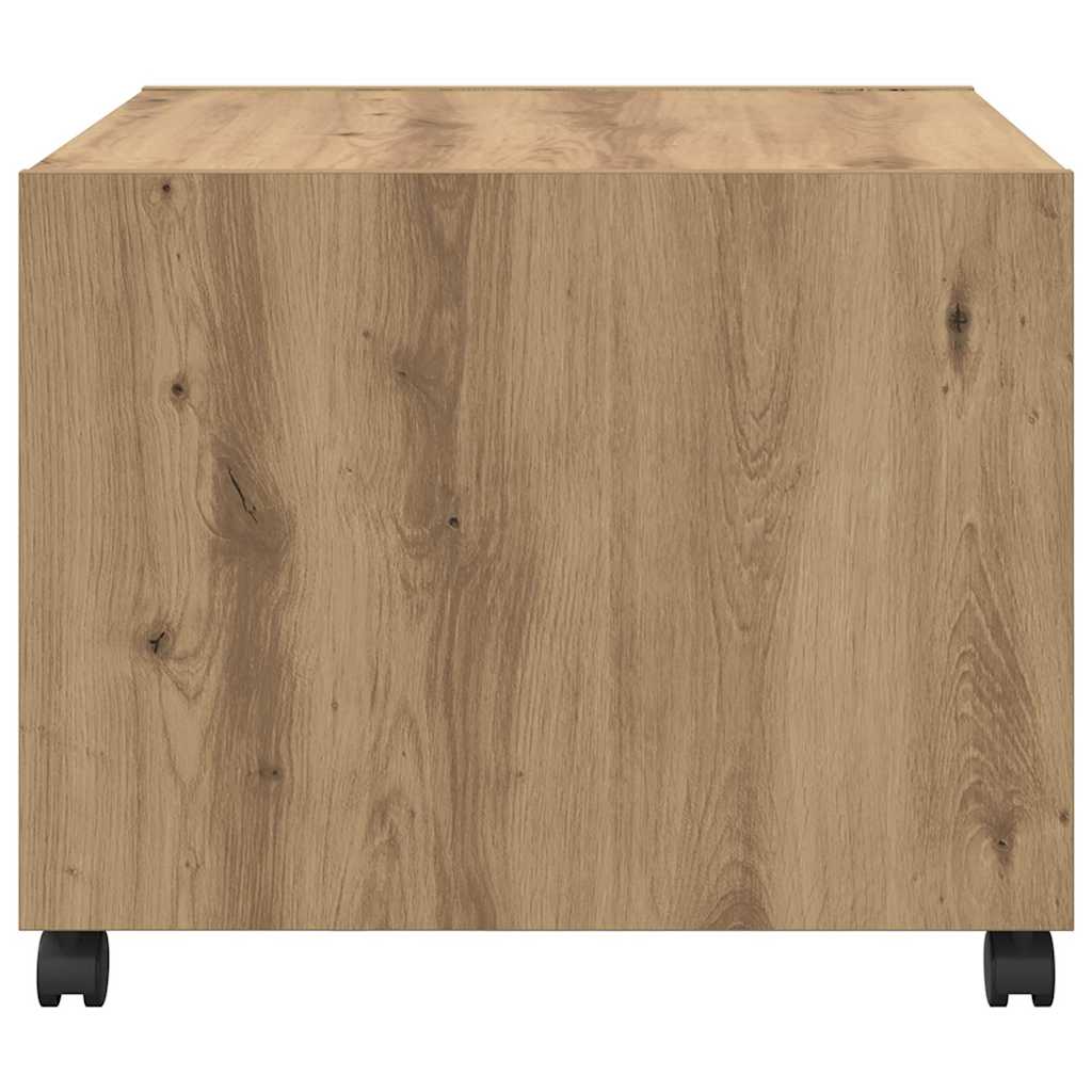 Coffee Table Artisan oak 55 x 55 x 45 cm Engineered wood