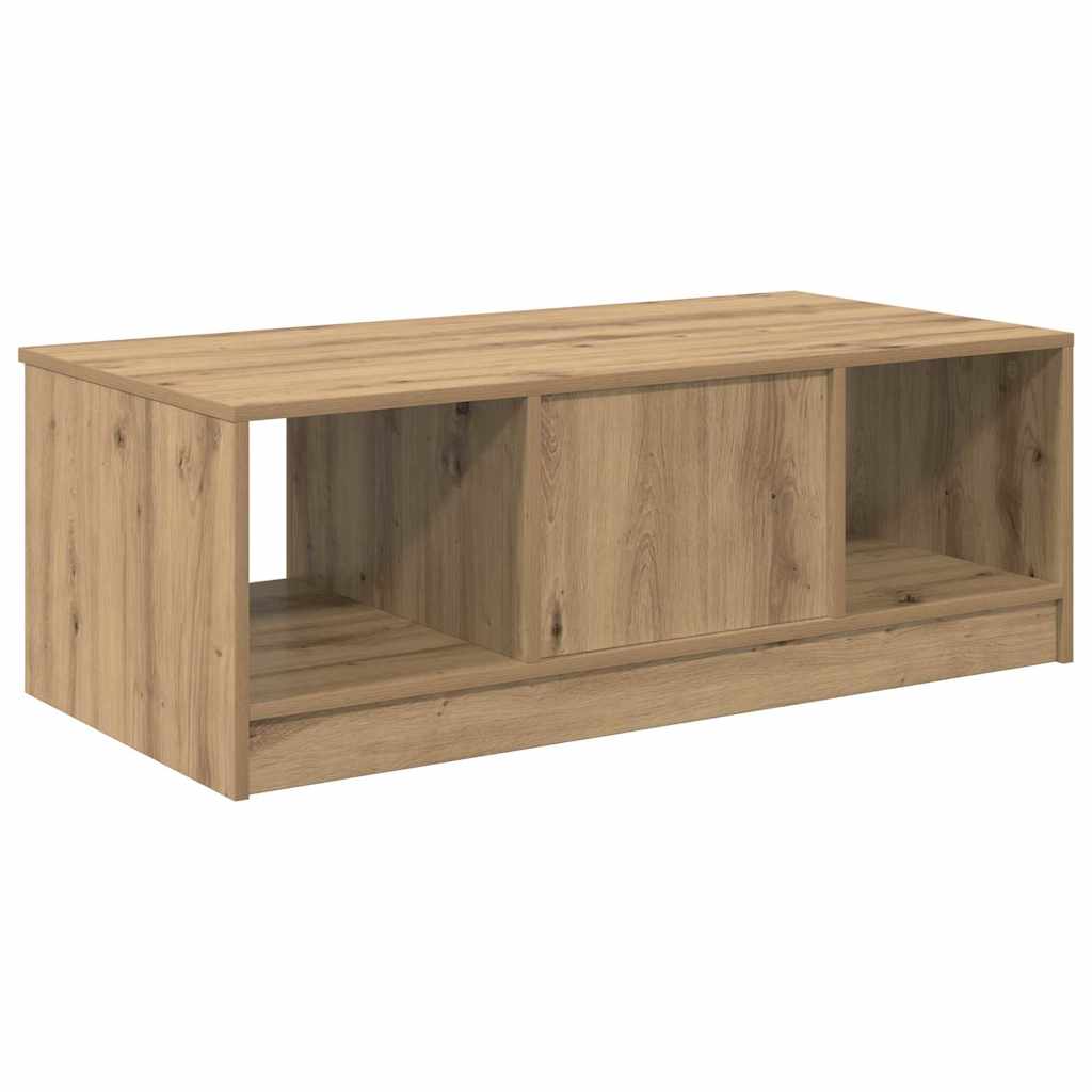 Coffee Table Artisan oak 100 x 50 x 36 cm Engineered wood