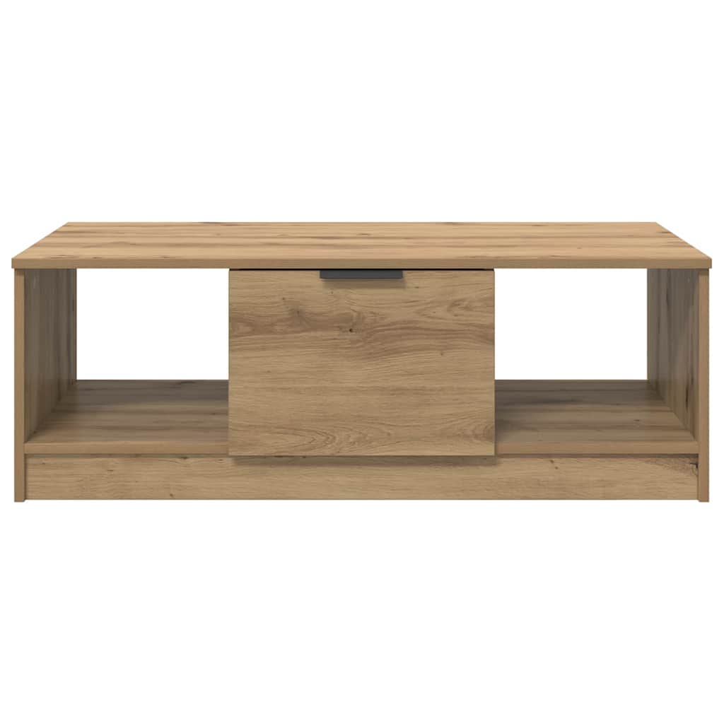 Coffee Table Artisan oak 100 x 50 x 36 cm Engineered wood