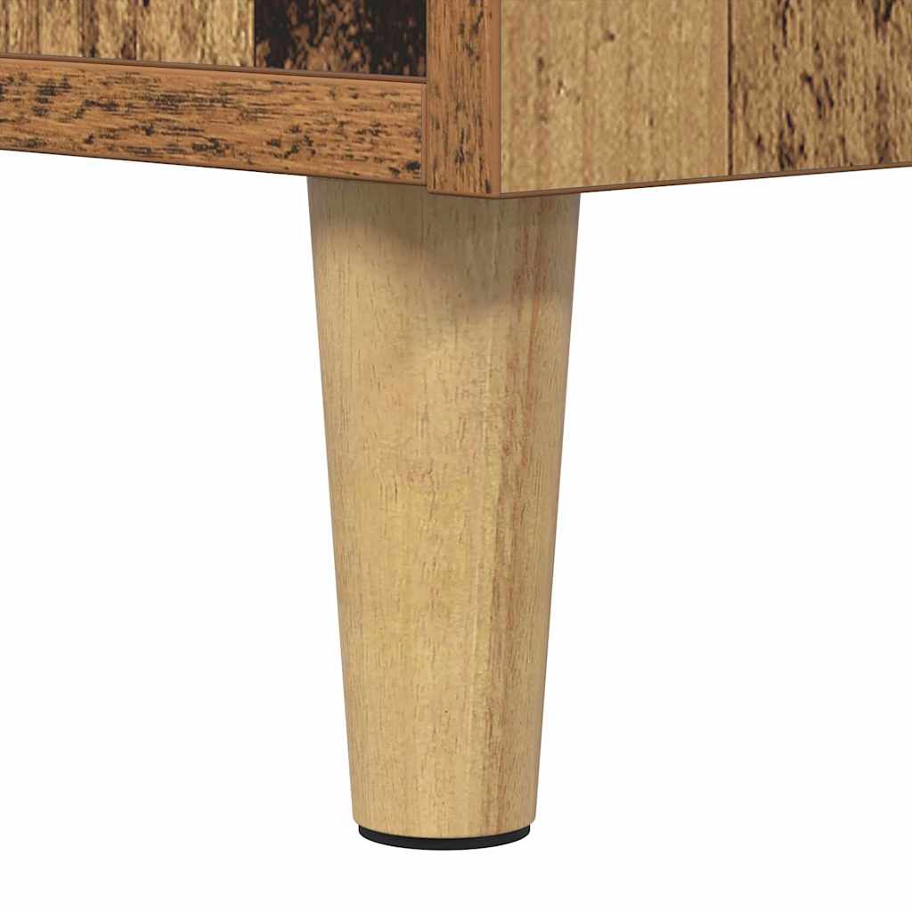Bed Cabinet 2 pcs Old Wood 40 x 35 x 47.5cm Engineered Wood