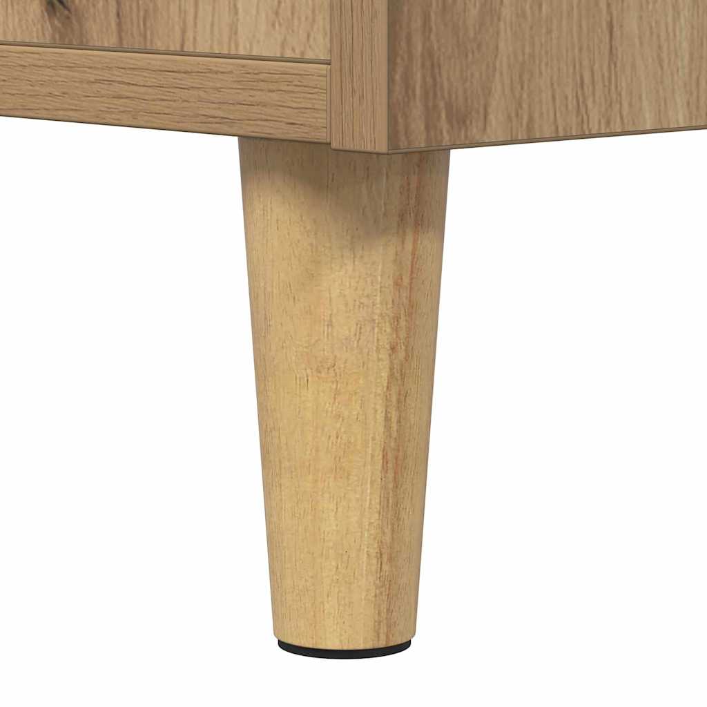 Bed Cabinet 2 pcs Artisan Oak 40 x 35 x 47.5cm Engineered Wood