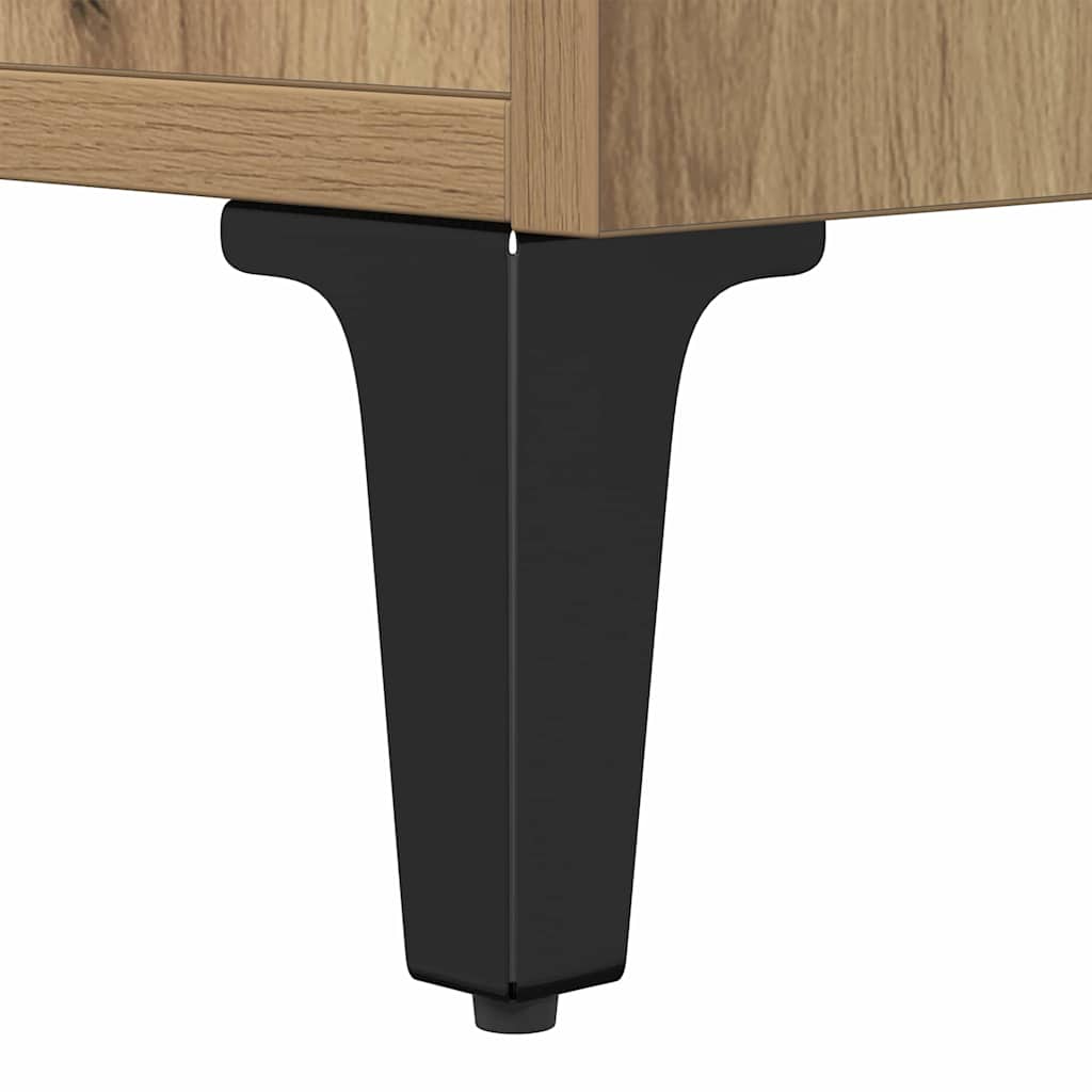 Bedside Cabinet 2 pcs Artisan Oak 40 x 35 x 47.5 cm
