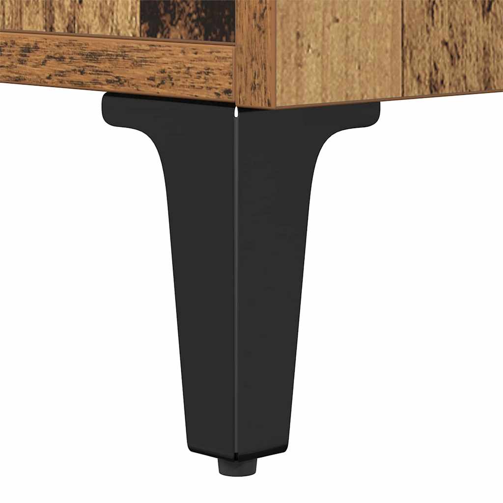 Bedside Cabinet Old Wood 40 x 35 x 70 cm Engineered Wood