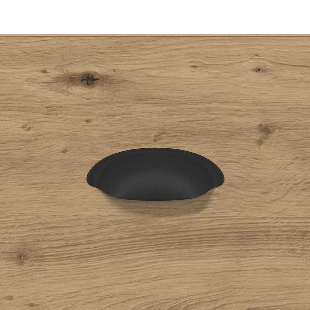 Coffee Table Artisan oak 50 x 50 x 35 cm Engineered wood