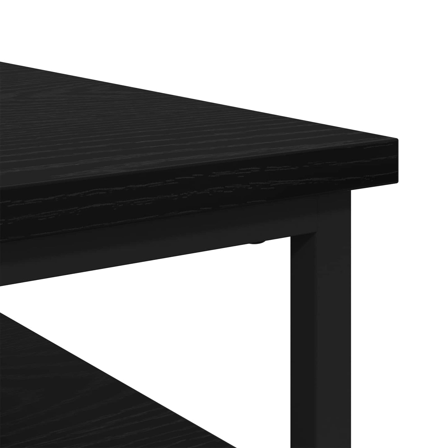 Bedside Cabinet 2 pcs Black Oak 40 x 42 x 60cm Engineered Wood