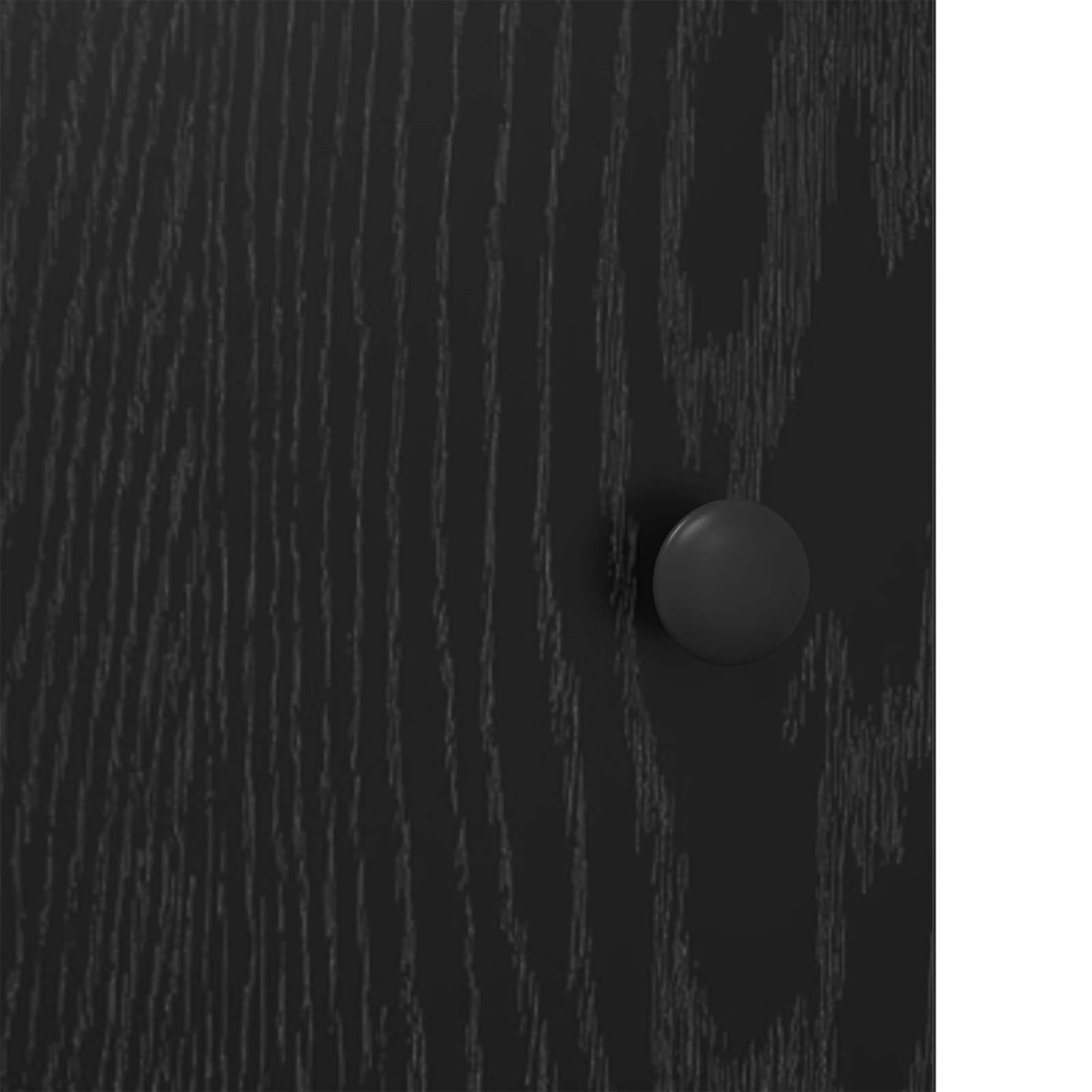 Bedside Cabinet Black Oak 40 x 42 x 60 cm Engineered Wood