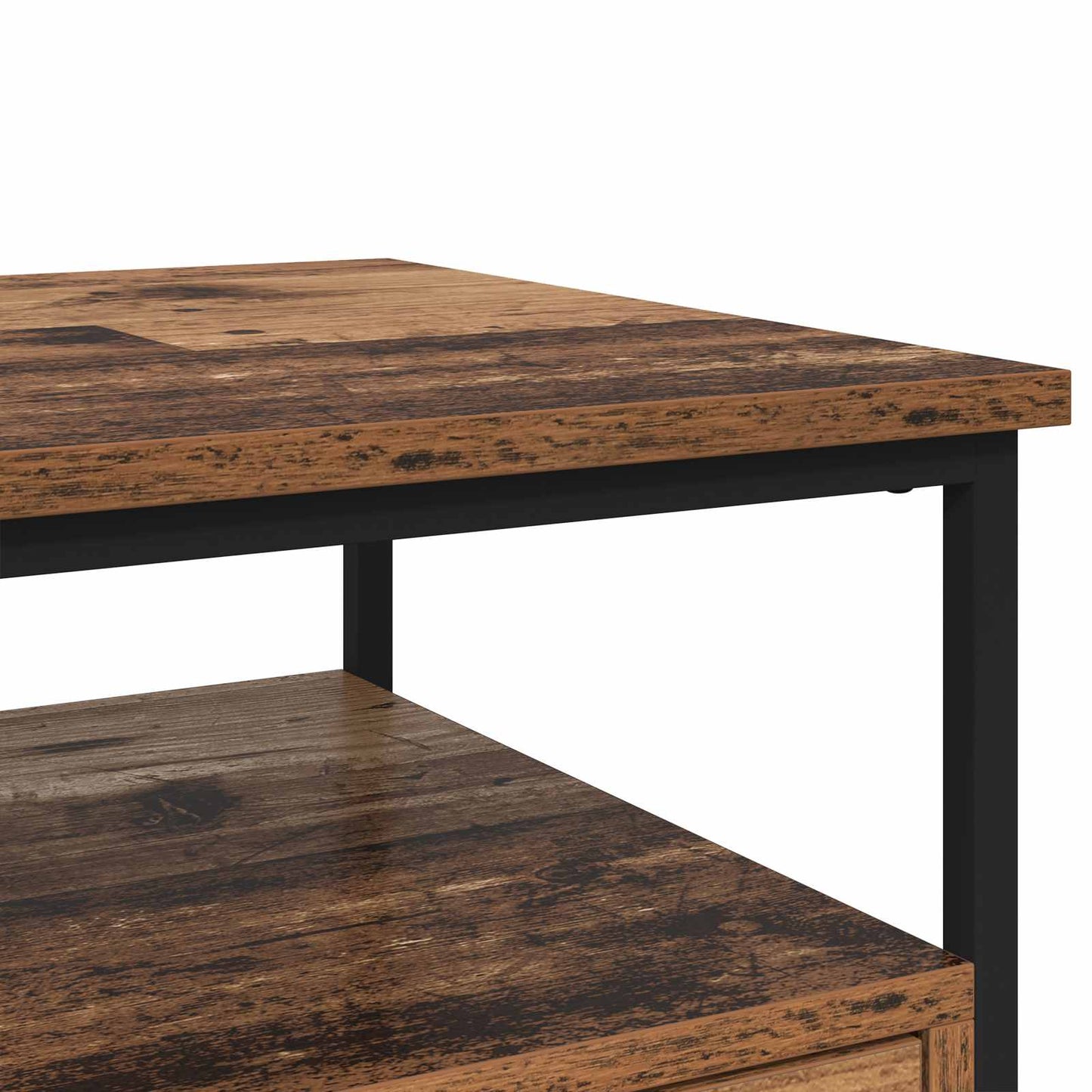 Bedside Cabinet 2 pcs Old Wood 40 x 42 x 56 cm Engineered Wood