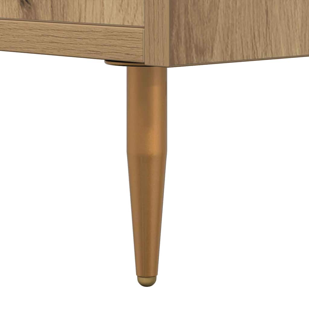 Bedside Cabinet Artisan Oak 40 x 35 x 47.5 cm Engineered Wood