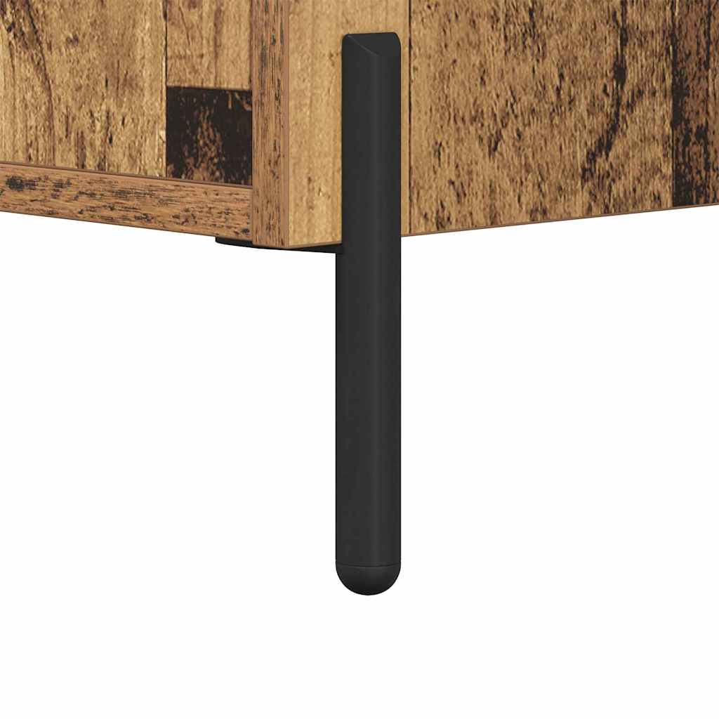 Bedside Cabinet Old Wood 40 x 35 x 47.5 cm Engineered Wood