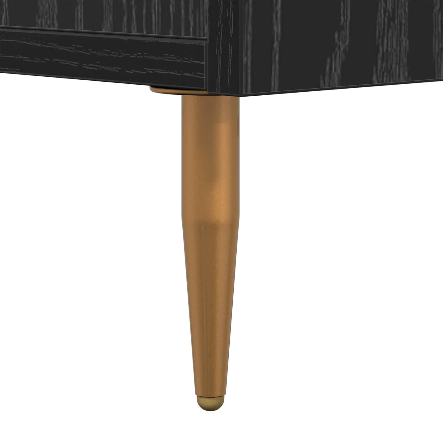 Bedside Cabinet Black Oak 40 x 40 x 66 cm Engineered Wood