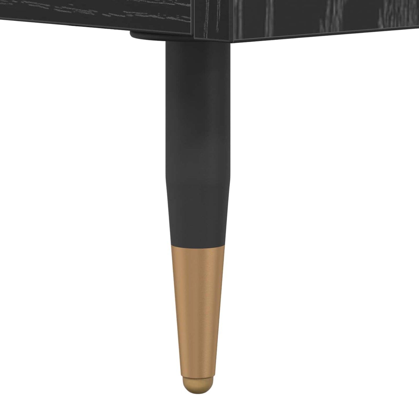 Bedside Cabinet 2 pcs Black Oak 40 x 35 x 50 cm Engineered Wood