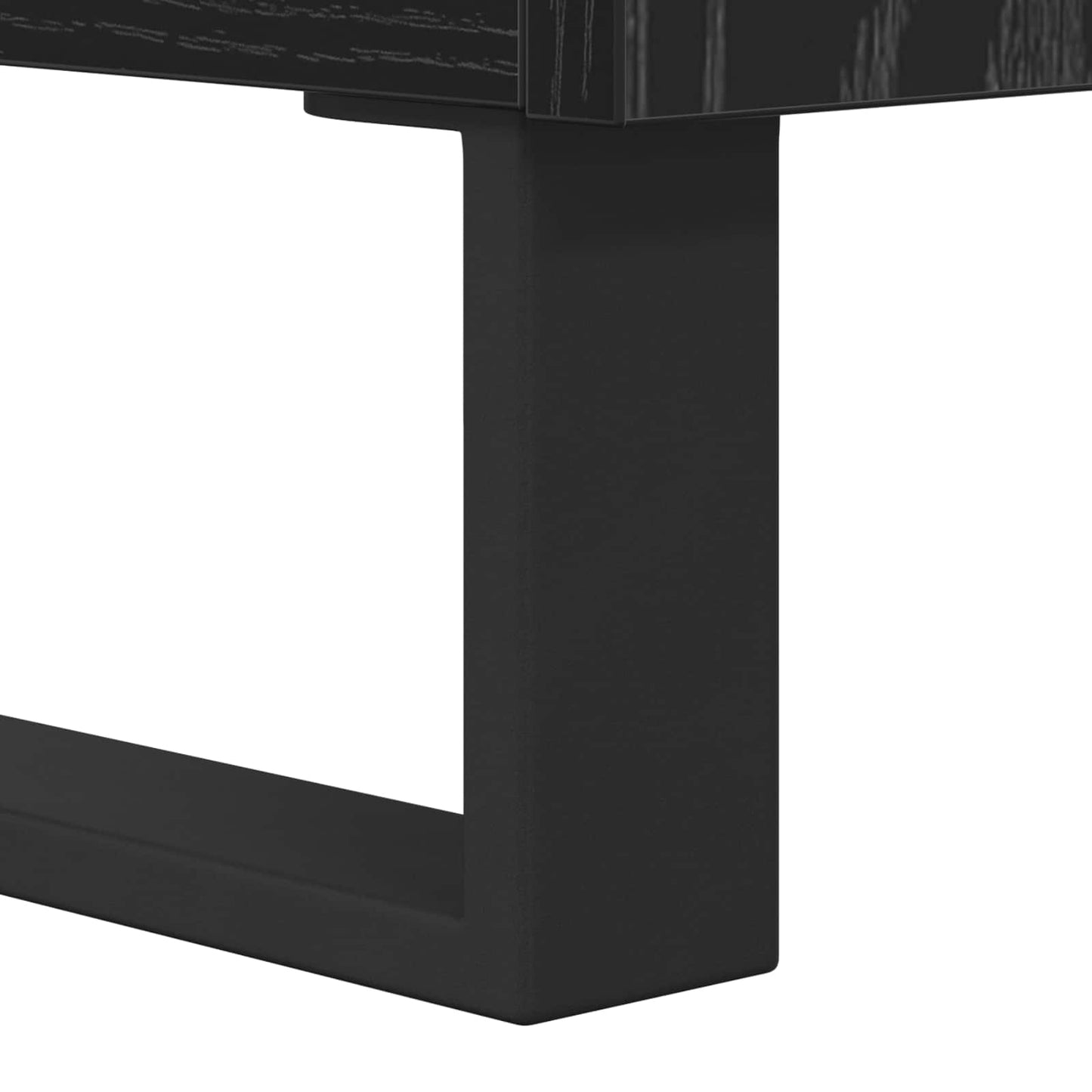 Bedside Cabinet Black Oak 40 x 35 x 50 cm Engineered Wood