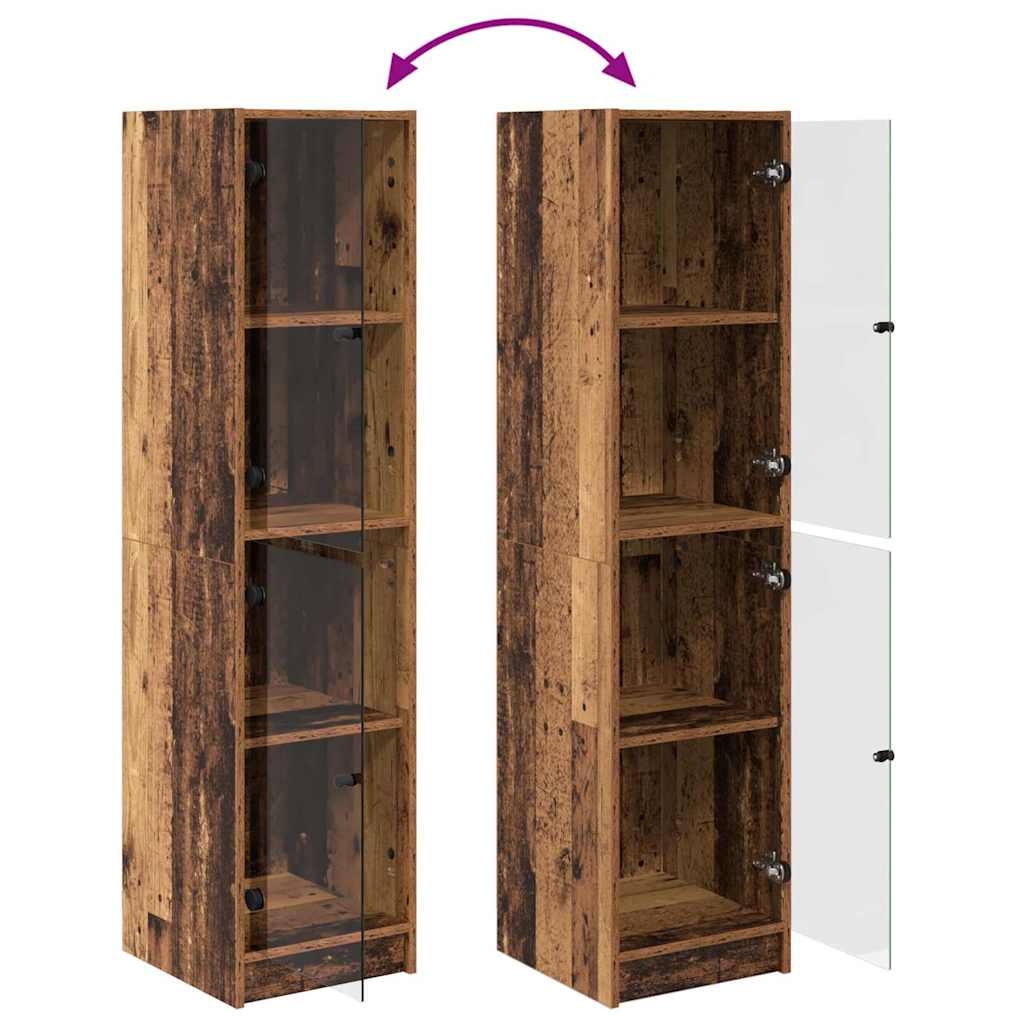 Highboard Old Wood 35 x 37 x 142 cm Engineered Wood