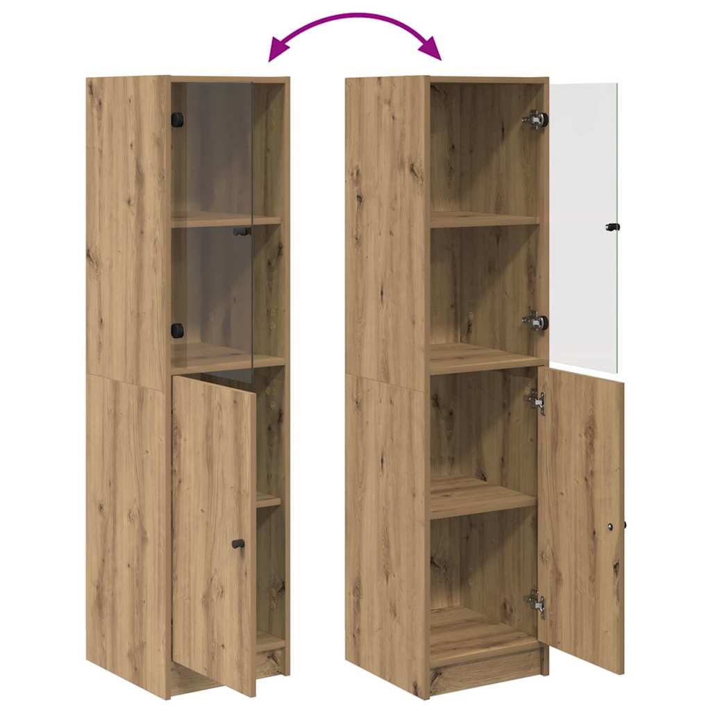 Highboard Artisan Oak 35 x 37 x 142 cm Engineered Wood