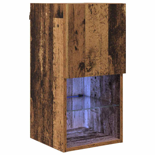 Wall-mounted TV Cabinet 30.5 x 30 x 60 cm Old Wood