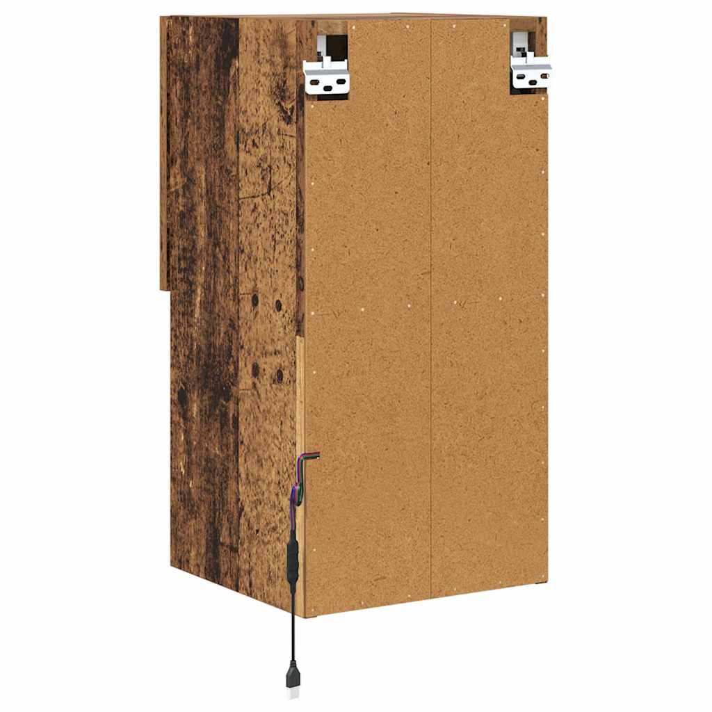 Wall-mounted TV Cabinet 30.5 x 30 x 60 cm Old Wood