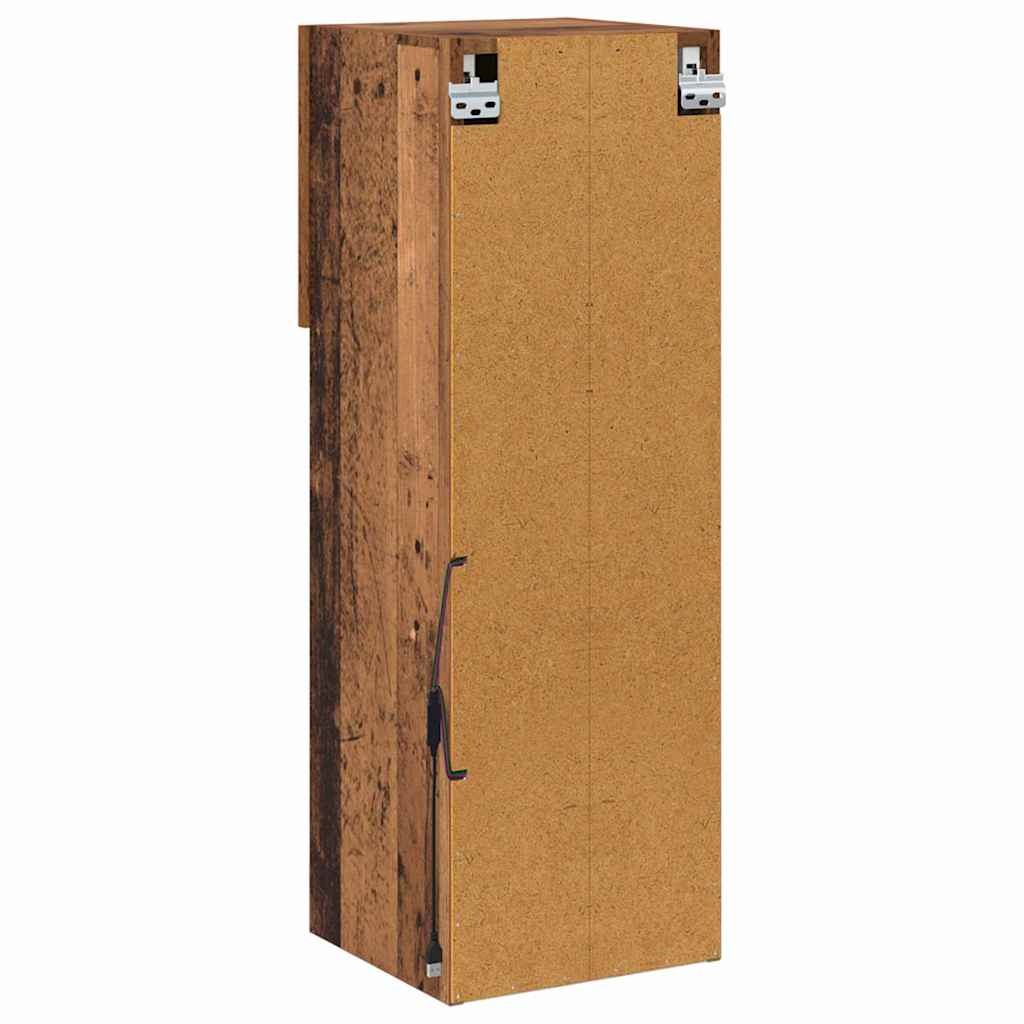 Wall-mounted TV Cabinet 30.5 x 30 x 90 cm Old Wood