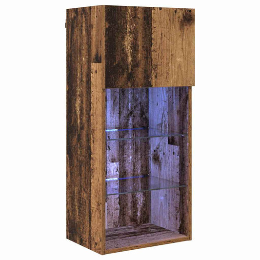 Wall-mounted TV Cabinet 40.5 x 30 x 90 cm Old Wood