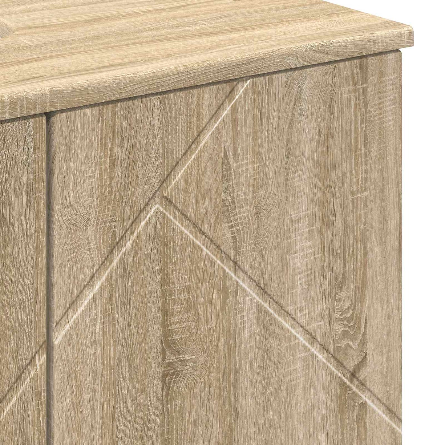 Bathroom Cabinet Sonoma Oak 61 x 35 x 64 cm