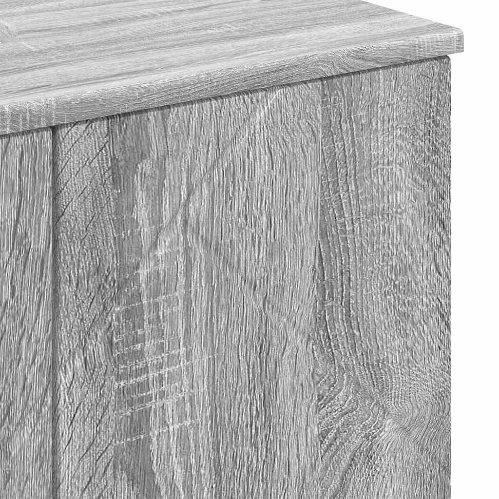 Bathroom Cabinet Grey Sonoma 61 x 35 x 64 cm