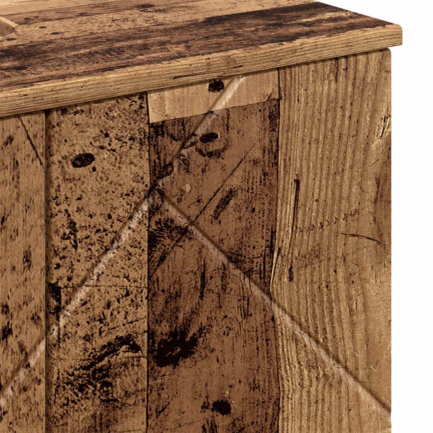Bathroom Cabinet Old Wood 61 x 35 x 64 cm