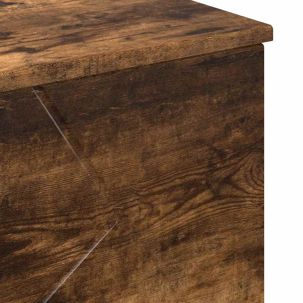 Bathroom Cabinet Smoked Oak 76.5 x 35 x 64 cm