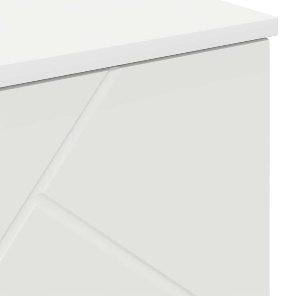 Bathroom Cabinet White 60 x 35 x 80 cm Engineered wood, Metal