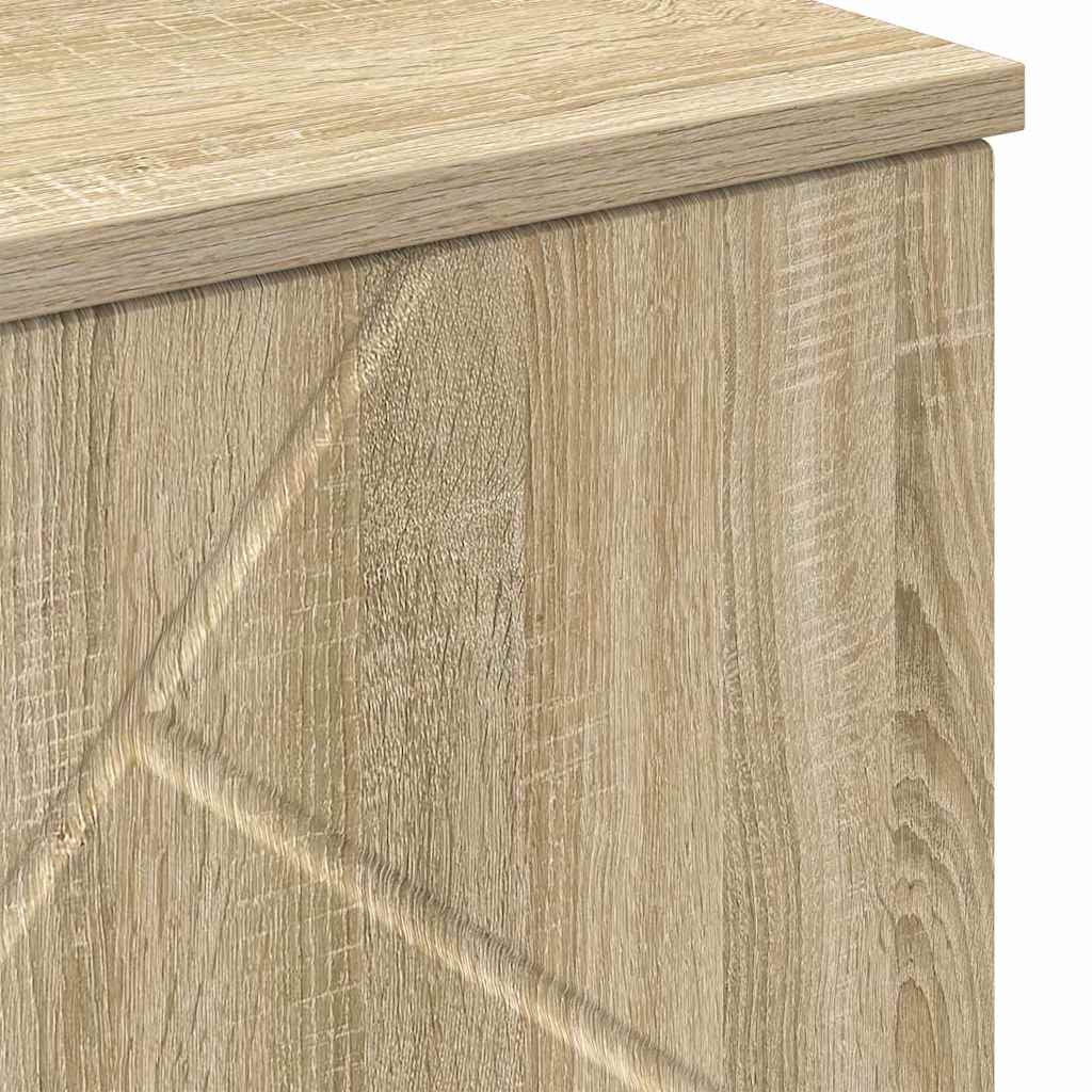 Bathroom Cabinet Sonoma Oak 60 x 35 x 80 cm