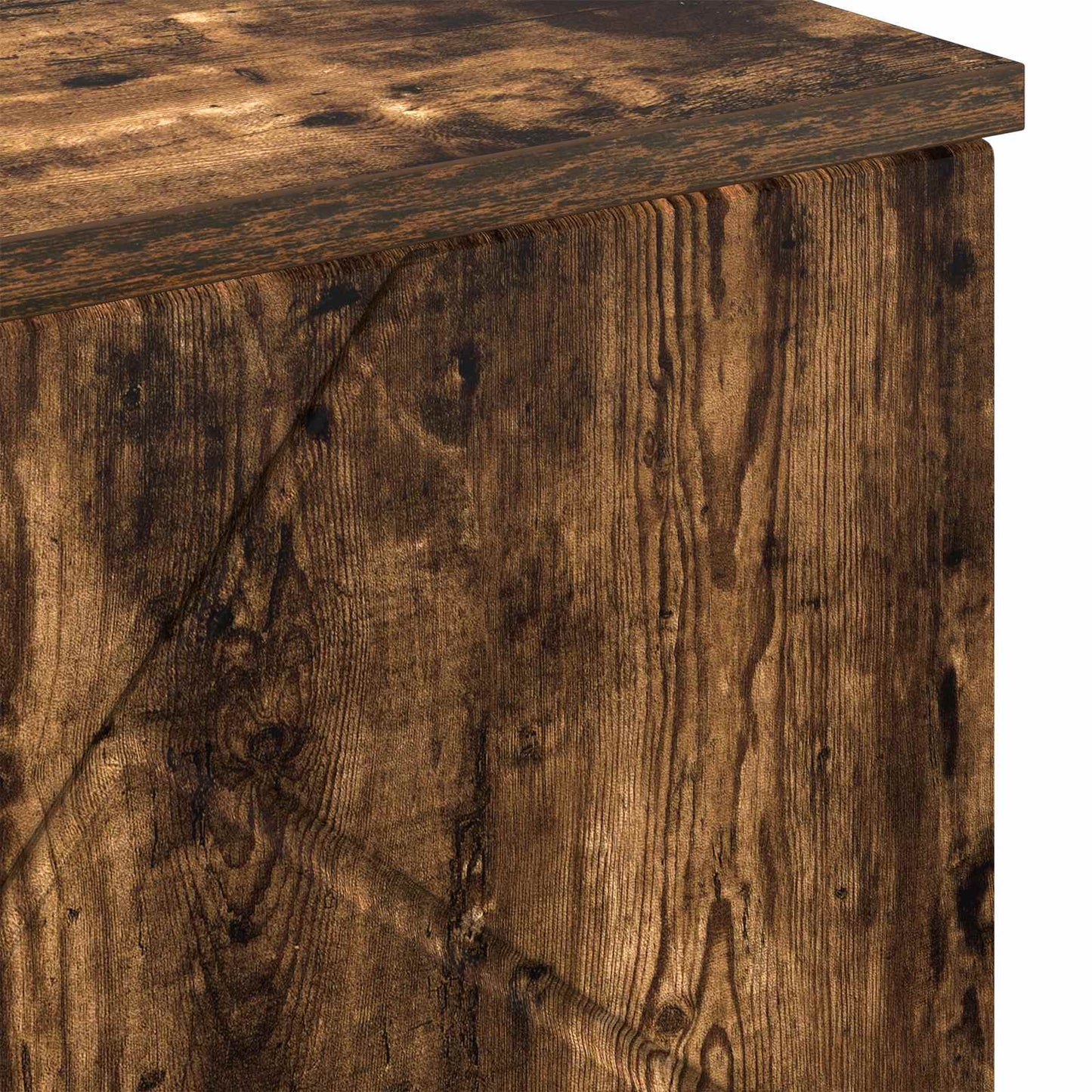 Bathroom Cabinet Smoked Oak 60 x 35 x 80 cm