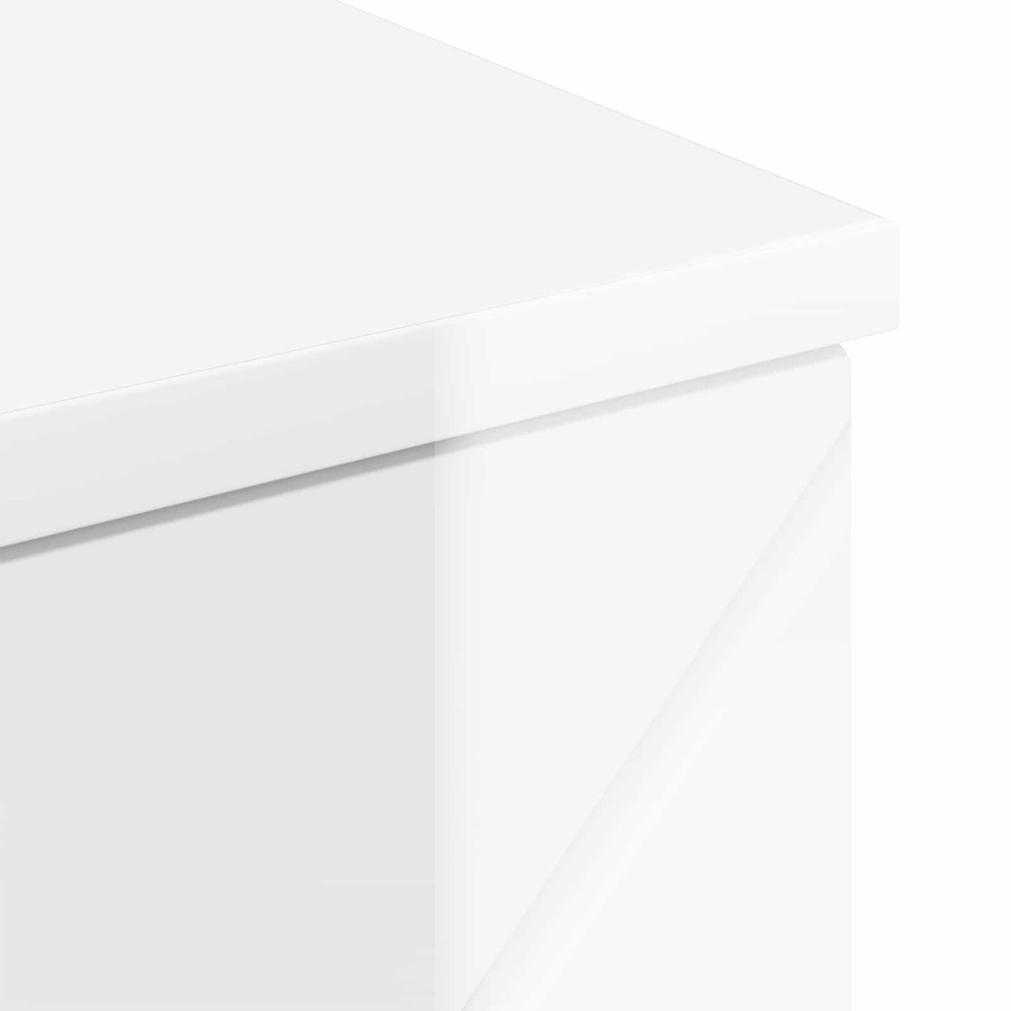 Bathroom Cabinet High Gloss White 30 x 35 x 80 cm