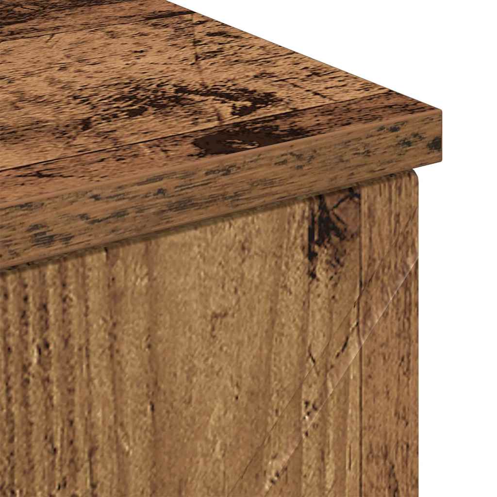 Bathroom Cabinet Old Wood 30 x 35 x 80 cm