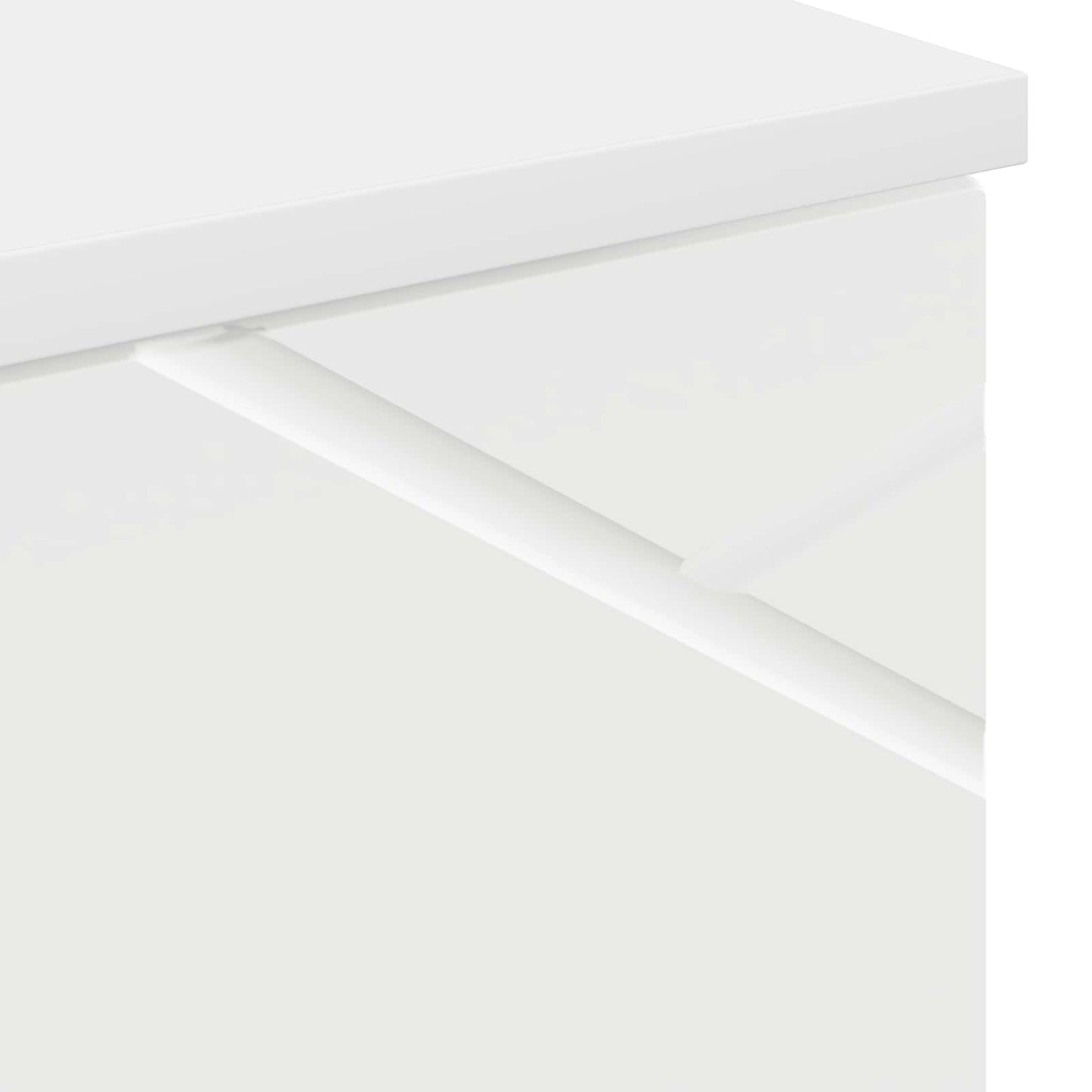 Bathroom Cabinet White 30 x 35 x 192 cm Engineered wood, Metal