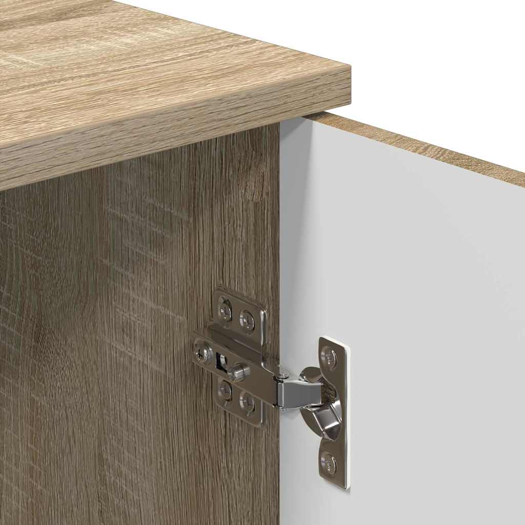 Bathroom Cabinet Sonoma Oak 30 x 31.5 x 61 cm