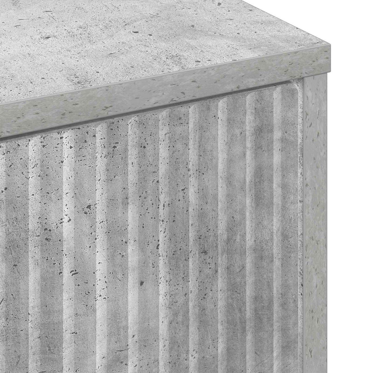 Bathroom Cabinet Concrete Grey 39 x 23.5 x 65 cm