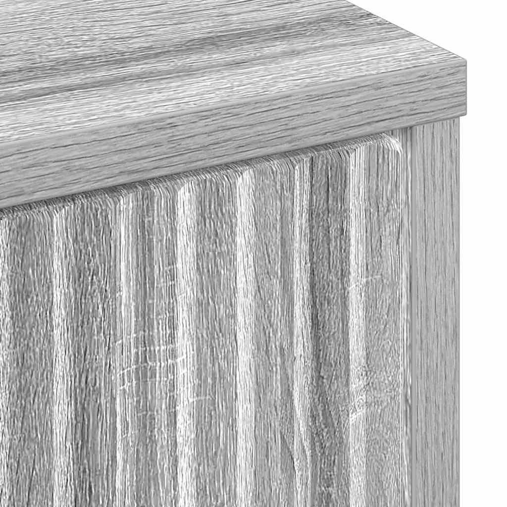 Bathroom Cabinet Grey Sonoma 39.5 x 36 x 88 cm