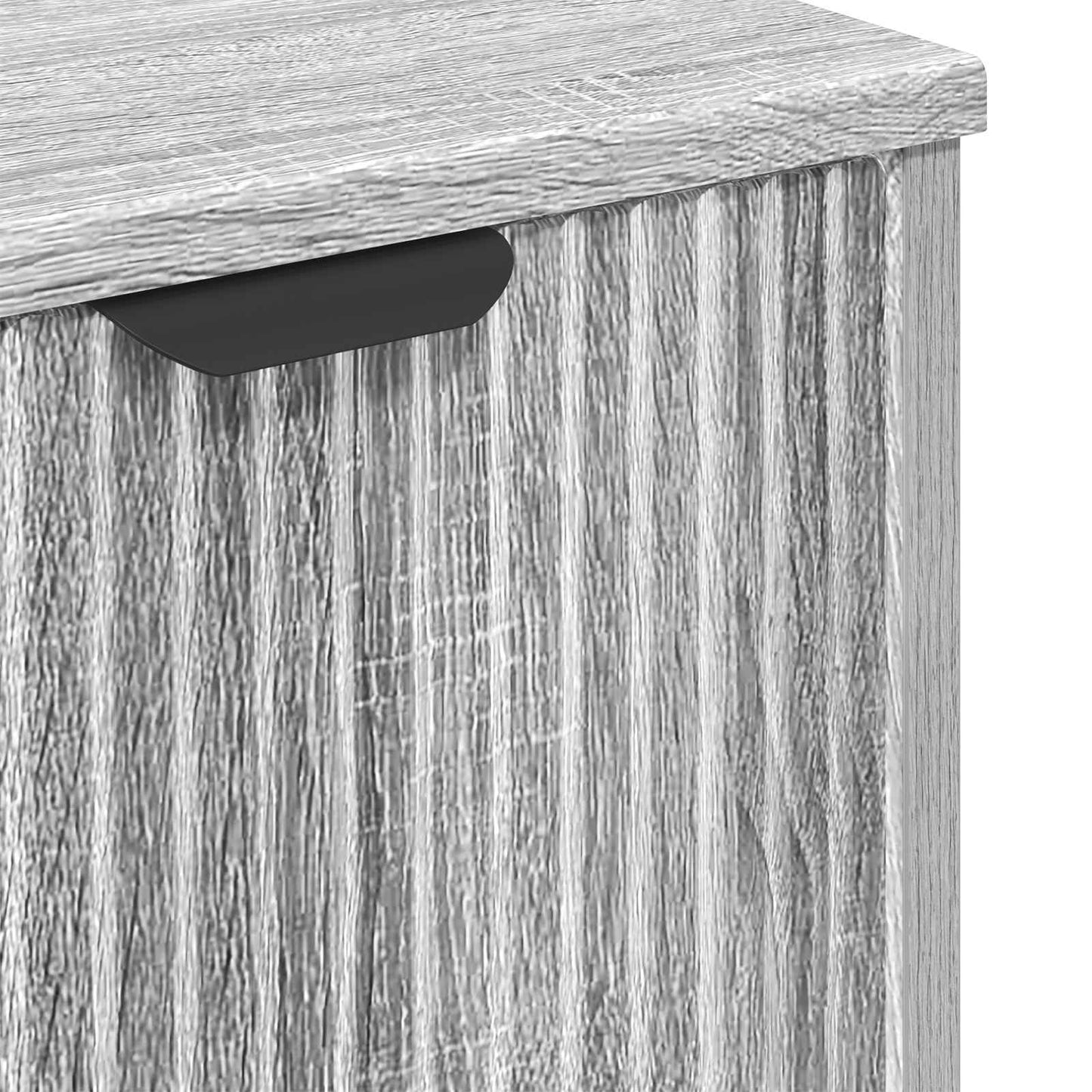Bathroom Sink Cabinet Grey Sonoma 60.5 x 33.5 x 61 cm