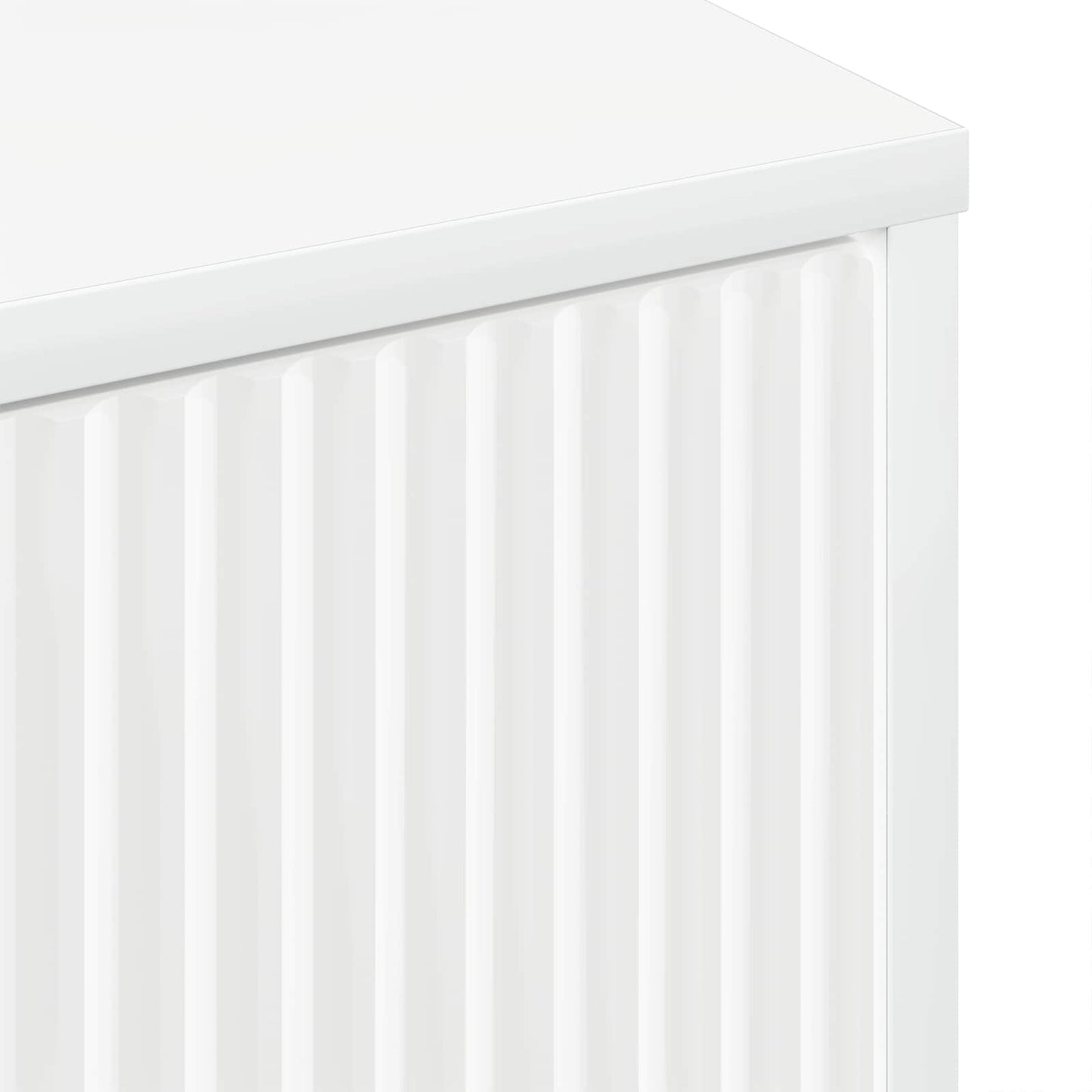 Sideboard High Gloss White 69.5 x 33 x 82 cm Engineered Wood