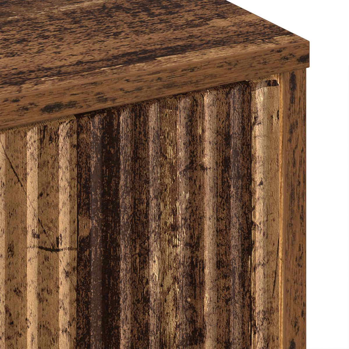 Coffee Table Old Wood 90 x 49 x 46 cm Engineered Wood