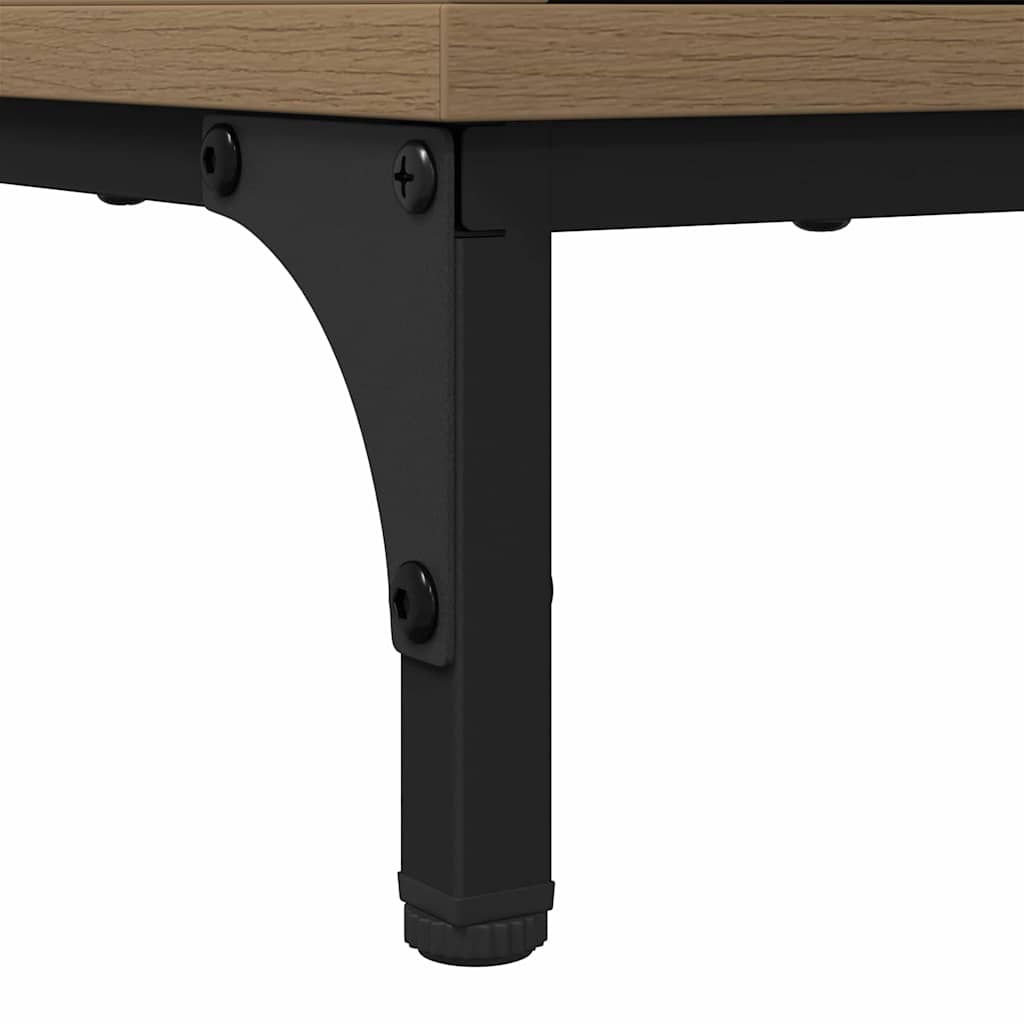 Coffee Table Artisan oak 90 x 49 x 46 cm Engineered wood