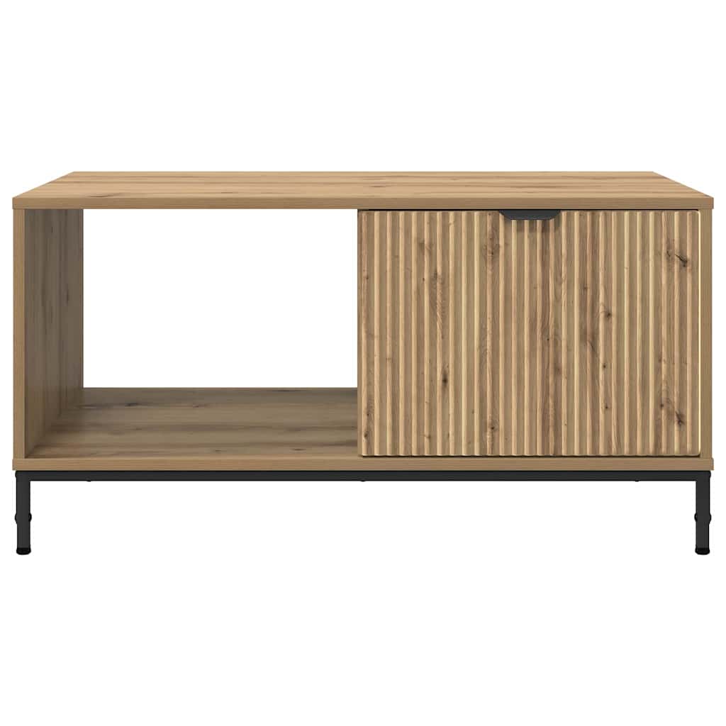 Coffee Table Artisan oak 90 x 49 x 46 cm Engineered wood