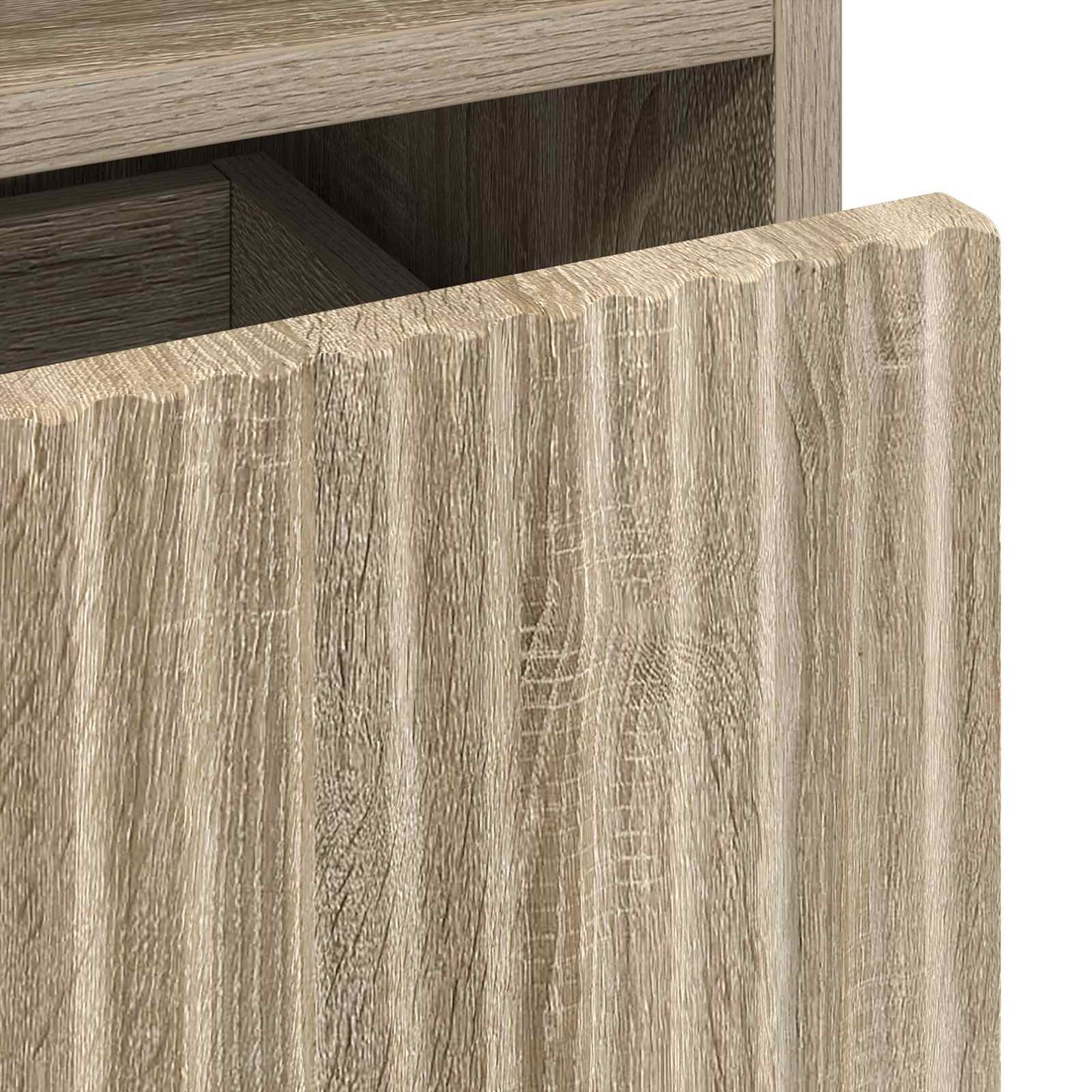Bedside Cabinet Sonoma oak 49 x 36 x 61 cm Engineered wood